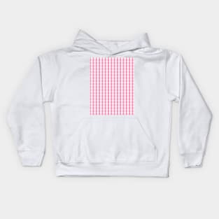 Southern Pink Gingham Kids Hoodie